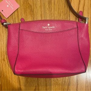 Perfect condition never used pink KATE SPADE crossbody purse